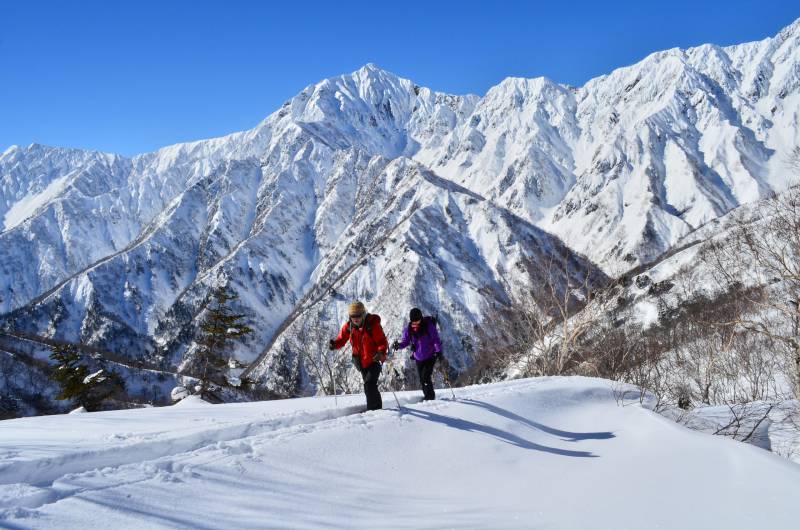 冬の白馬村