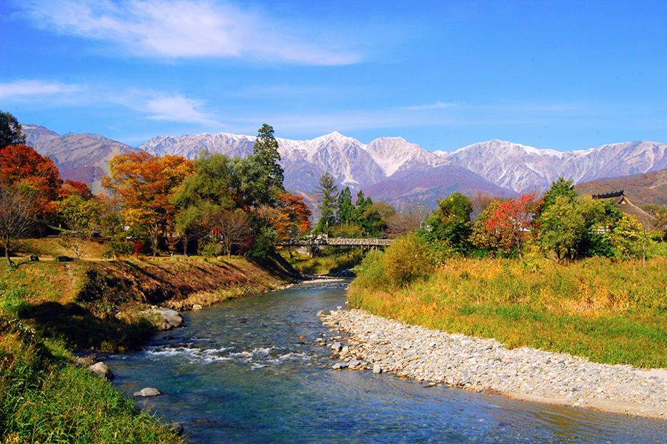 白馬村の四季